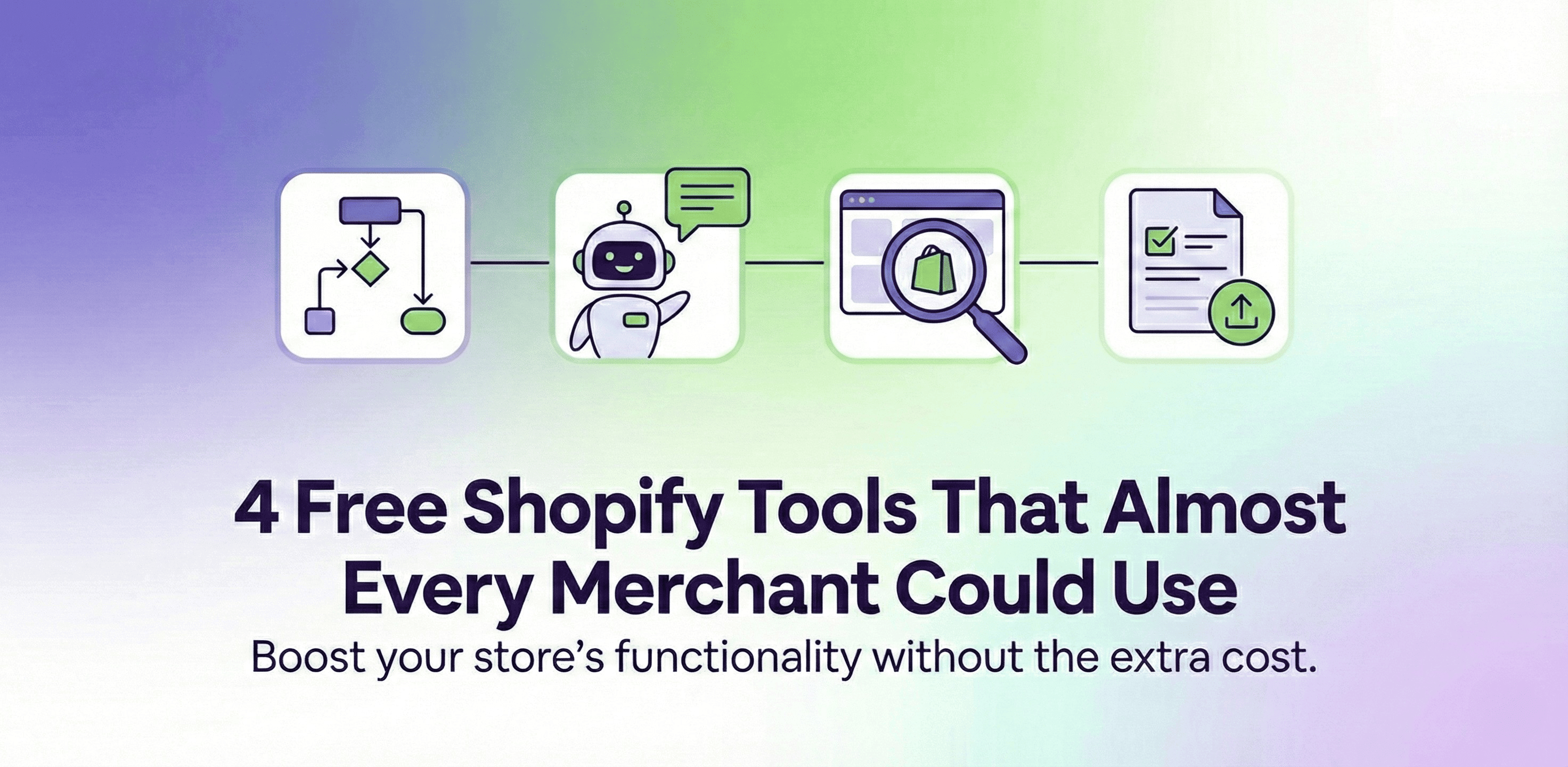 4 free shopify tools that almost every merchant could use
